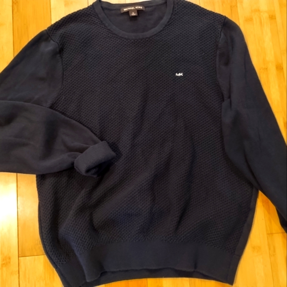 Michael Kors Navy Crew neck Sweater